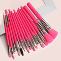 Kit de Pincéis de Maquiagem Profissional 13 Peças