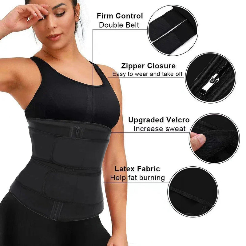Cinta Modeladora Neoprene com Faixa Abdomen