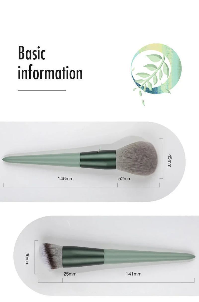 Kit de Pincéis de Maquiagem Profissional 13 Peças