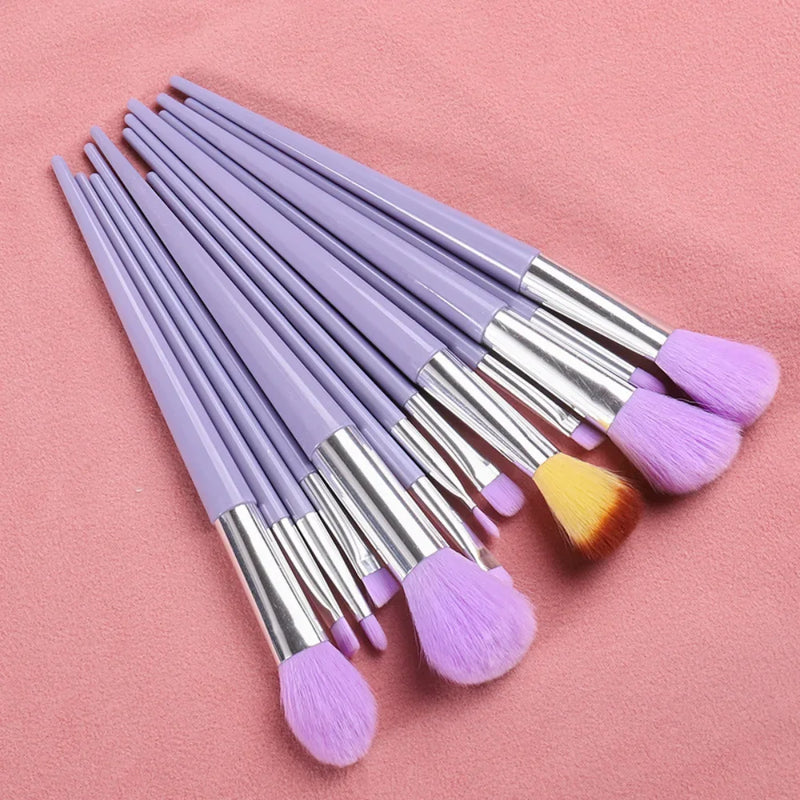Kit de Pincéis de Maquiagem Profissional 13 Peças